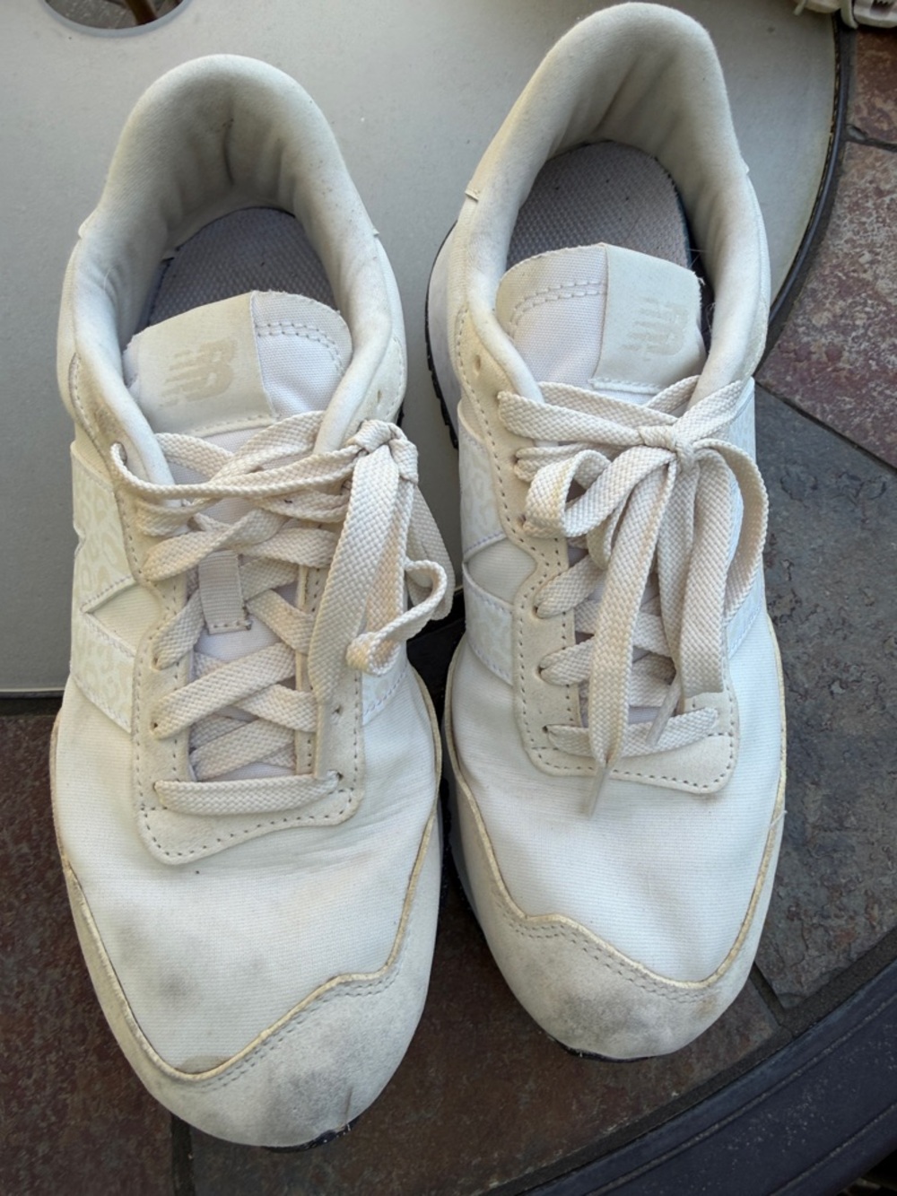 New Balance 237 Off-White Casual Lace-Up Sneakers